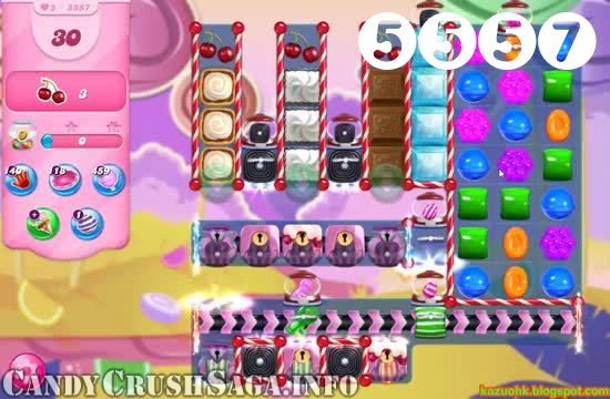Candy Crush Saga : Level 5557 – Videos, Cheats, Tips and Tricks