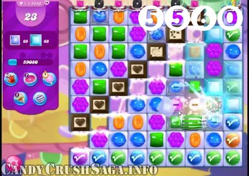 Candy Crush Saga : Level 5560 – Videos, Cheats, Tips and Tricks
