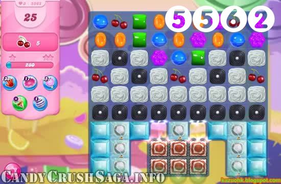 Candy Crush Saga : Level 5562 – Videos, Cheats, Tips and Tricks