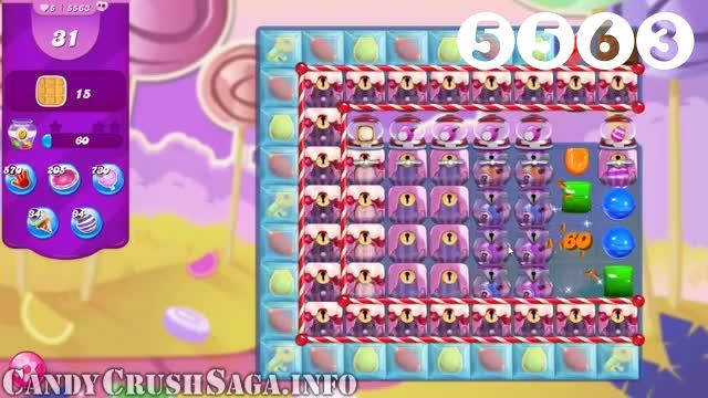 Candy Crush Saga : Level 5563 – Videos, Cheats, Tips and Tricks
