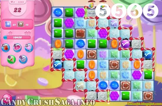 Candy Crush Saga : Level 5565 – Videos, Cheats, Tips and Tricks