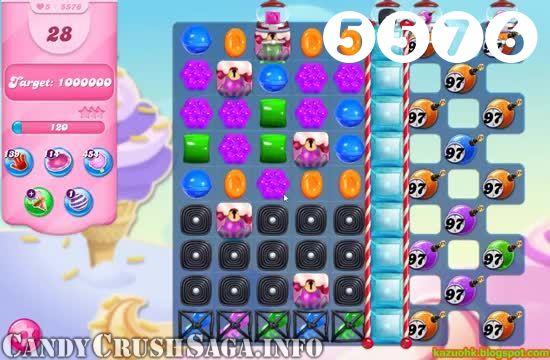 Candy Crush Saga : Level 5576 – Videos, Cheats, Tips and Tricks