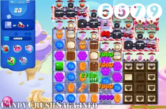 Candy Crush Saga : Level 5579 – Videos, Cheats, Tips and Tricks