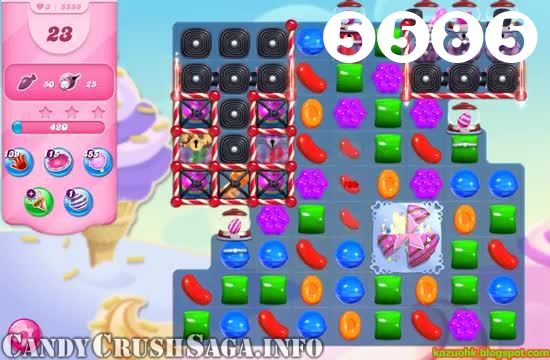 Candy Crush Saga : Level 5585 – Videos, Cheats, Tips and Tricks