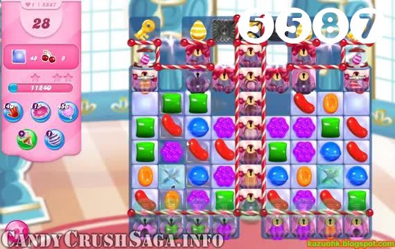 Candy Crush Saga : Level 5587 – Videos, Cheats, Tips and Tricks