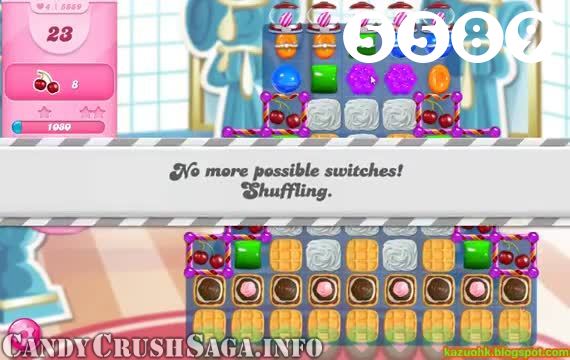 Candy Crush Saga : Level 5589 – Videos, Cheats, Tips and Tricks