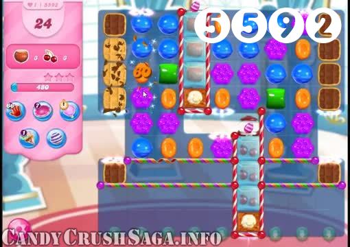 Candy Crush Saga : Level 5592 – Videos, Cheats, Tips and Tricks