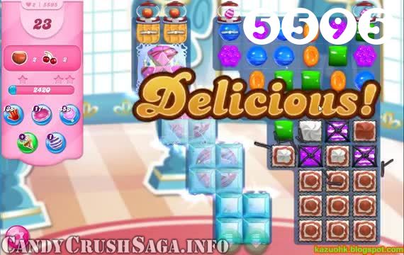 Candy Crush Saga : Level 5595 – Videos, Cheats, Tips and Tricks
