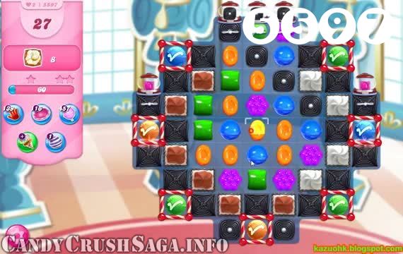 Candy Crush Saga : Level 5597 – Videos, Cheats, Tips and Tricks
