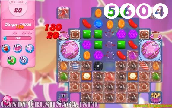 Candy Crush Saga : Level 5604 – Videos, Cheats, Tips and Tricks