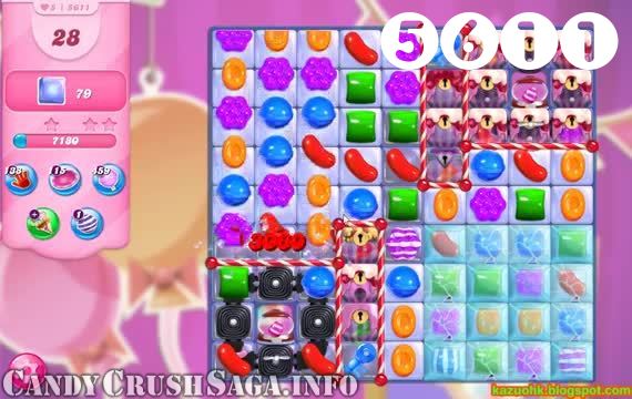Candy Crush Saga : Level 5611 – Videos, Cheats, Tips and Tricks