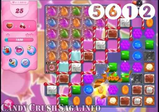 Candy Crush Saga : Level 5612 – Videos, Cheats, Tips and Tricks