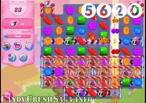 Candy Crush Saga : Level 5620 – Videos, Cheats, Tips and Tricks