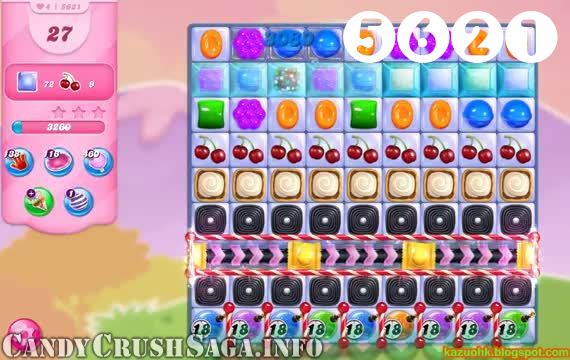 Candy Crush Saga : Level 5621 – Videos, Cheats, Tips and Tricks