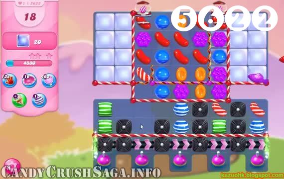 Candy Crush Saga : Level 5622 – Videos, Cheats, Tips and Tricks