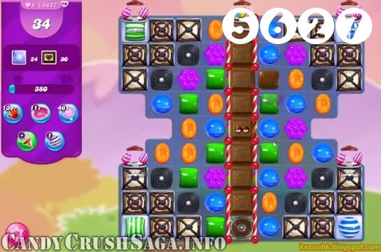 Candy Crush Saga : Level 5627 – Videos, Cheats, Tips and Tricks