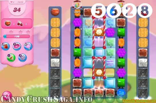 Candy Crush Saga : Level 5628 – Videos, Cheats, Tips and Tricks