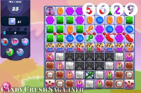Candy Crush Saga : Level 5629 – Videos, Cheats, Tips and Tricks