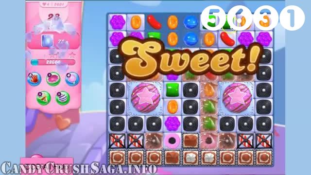 Candy Crush Saga : Level 5631 – Videos, Cheats, Tips and Tricks