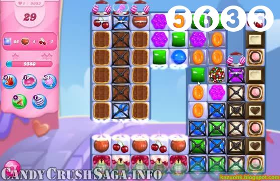 Candy Crush Saga : Level 5633 – Videos, Cheats, Tips and Tricks