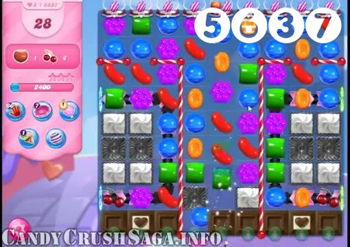 Candy Crush Saga : Level 5637 – Videos, Cheats, Tips and Tricks
