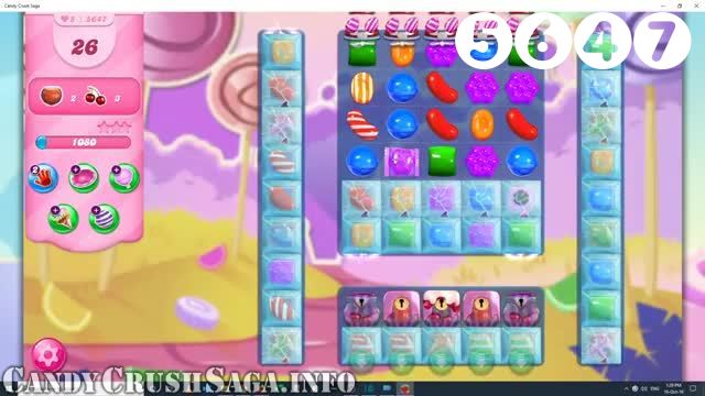Candy Crush Saga : Level 5647 – Videos, Cheats, Tips and Tricks