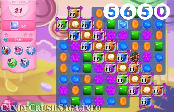 Candy Crush Saga : Level 5650 – Videos, Cheats, Tips and Tricks