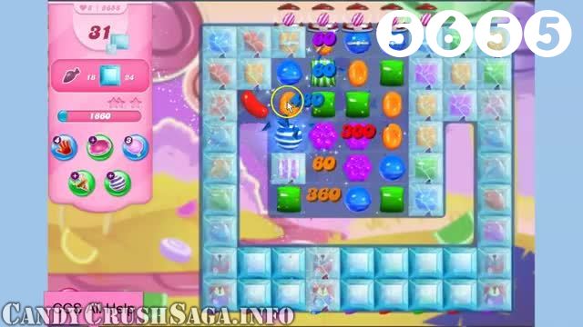 Candy Crush Saga : Level 5655 – Videos, Cheats, Tips and Tricks