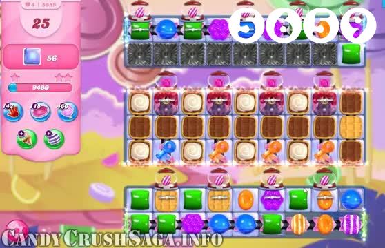 Candy Crush Saga : Level 5659 – Videos, Cheats, Tips and Tricks