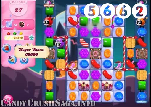 Candy Crush Saga : Level 5662 – Videos, Cheats, Tips and Tricks