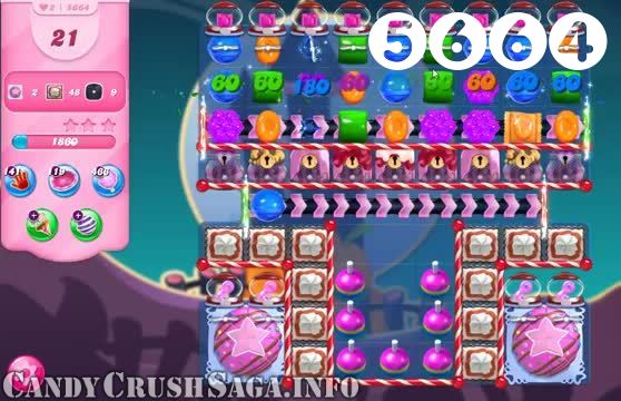 Candy Crush Saga : Level 5664 – Videos, Cheats, Tips and Tricks