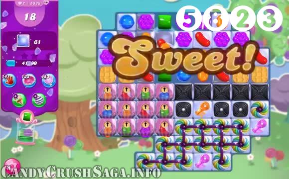 Candy Crush Saga : Level 5823 – Videos, Cheats, Tips and Tricks