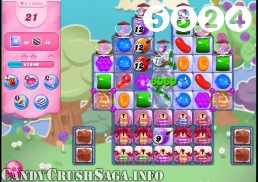 Candy Crush Saga : Level 5824 – Videos, Cheats, Tips and Tricks