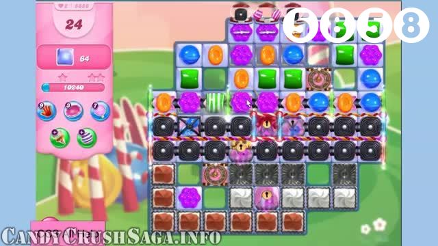 Candy Crush Saga : Level 5858 – Videos, Cheats, Tips and Tricks