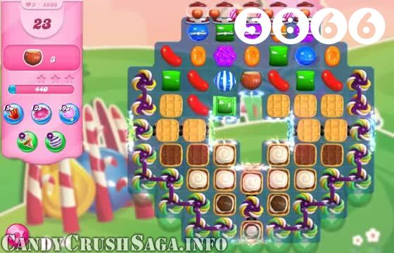 Candy Crush Saga : Level 5866 – Videos, Cheats, Tips and Tricks