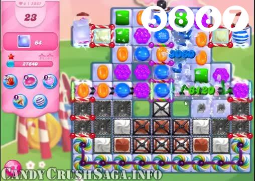 Candy Crush Saga : Level 5867 – Videos, Cheats, Tips and Tricks