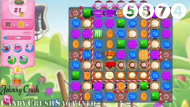 Candy Crush Saga : Level 5874 – Videos, Cheats, Tips and Tricks