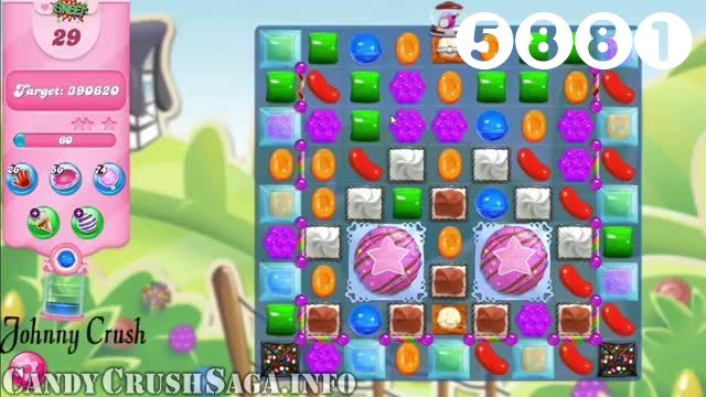 Candy Crush Saga : Level 5881 – Videos, Cheats, Tips and Tricks