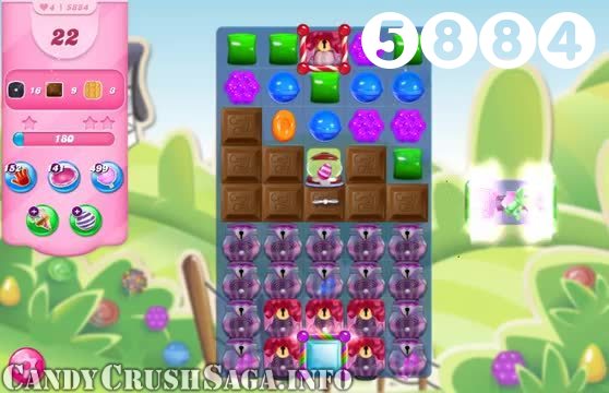 Candy Crush Saga : Level 5884 – Videos, Cheats, Tips and Tricks