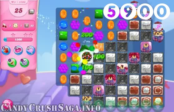 Candy Crush Saga : Level 5900 – Videos, Cheats, Tips and Tricks
