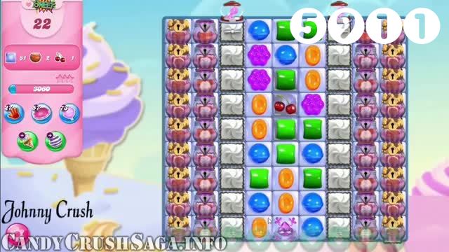 Candy Crush Saga : Level 5911 – Videos, Cheats, Tips and Tricks