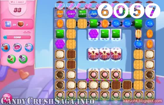 Candy Crush Saga : Level 6057 – Videos, Cheats, Tips and Tricks