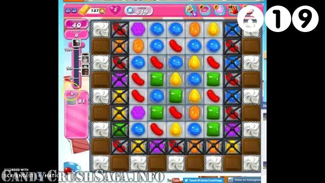 Candy Crush Saga : Level 619 – Videos, Cheats, Tips and Tricks