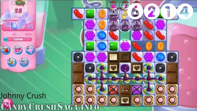 Candy Crush Saga : Level 6214 – Videos, Cheats, Tips and Tricks
