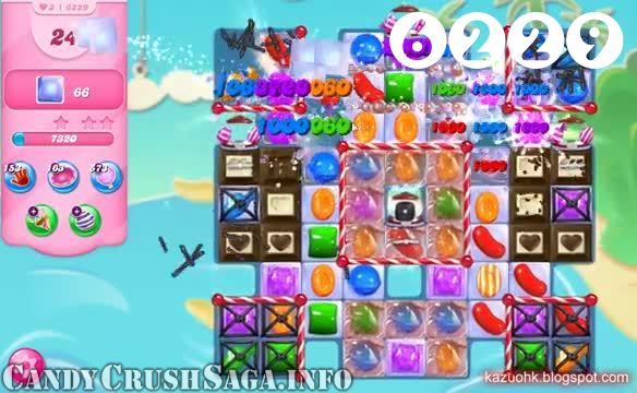 Candy Crush Saga : Level 6229 – Videos, Cheats, Tips and Tricks
