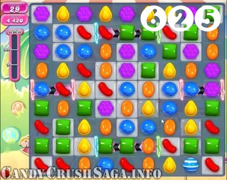 Candy Crush Saga : Level 625 – Videos, Cheats, Tips and Tricks