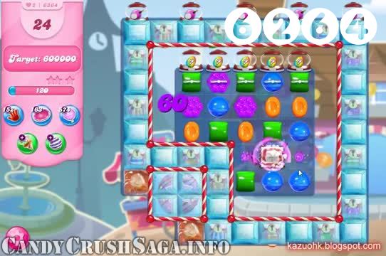 Candy Crush Saga : Level 6264 – Videos, Cheats, Tips and Tricks