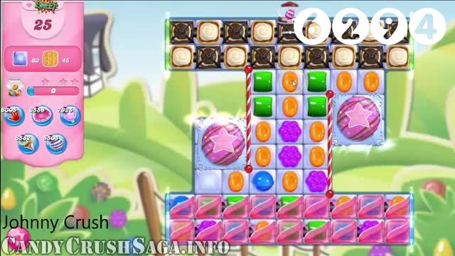 Candy Crush Saga : Level 6294 – Videos, Cheats, Tips and Tricks