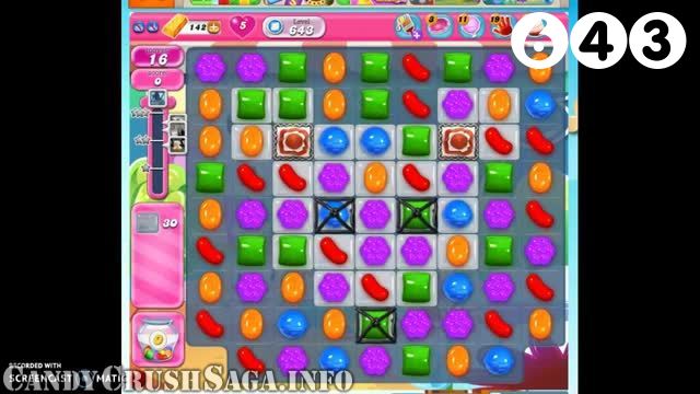 Candy Crush Saga : Level 643 – Videos, Cheats, Tips and Tricks