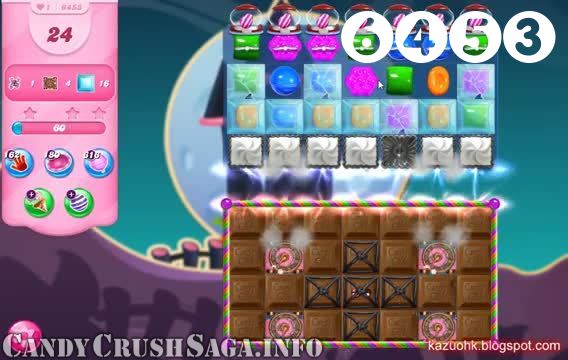 Candy Crush Saga : Level 6453 – Videos, Cheats, Tips and Tricks